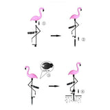 Buy 3 Free Shipping--LED Solar Flamingo Stake Light