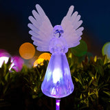 artificial Angel solar garden beacon