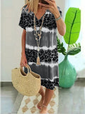 New Beach Casual Loose Boho Dress