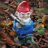 Garden War Gnome Family 6 Pcs