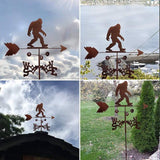 Hand Made Bigfoot Weathervane