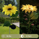 &#10024;Outdoor Sunflower Solar Garden Stake Decor Lights