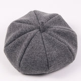 Children's pumpkin octagonal beret