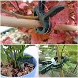 Reusable Garden Flower Lever Loop Gripper Clips