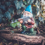 Funny Army Garden Gnome Statue