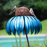 Sensation Pink Coneflower Bird Feeder-ZX124