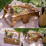 🔥Christmas gift🔥Folding Picnic Basket Table