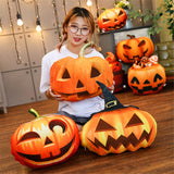 Funny pumpkin pillow