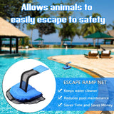 Animal saving escape ramp