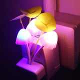 Romantic Colorful Sensor LED Mushroom Night Light