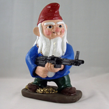 Garden War Gnome Family 6 Pcs