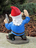 Garden War Gnome Family 6 Pcs