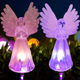 artificial Angel solar garden beacon