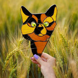 Stained Glass Cat Suncatcher Perfect Gift For Cat Lovers