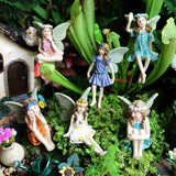 Beauty Miniature Flower Fairies Garden Decoration