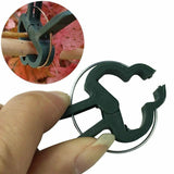 Reusable Garden Flower Lever Loop Gripper Clips