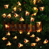 Solar Honey Bee Garden Lights