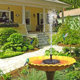 SOLAR POWERED HUMMINGBIRD FOUNTAIN