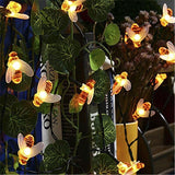 Solar Honey Bee Garden Lights