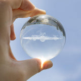 3D SOLAR SYSTEM CRYSTAL BALL - Decorations - Blastiful