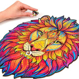 Wooden Puzzle - Lion