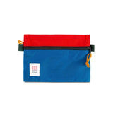 Topo Designs Accessory Bags in medium blue/red