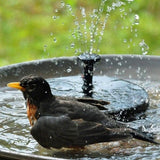 SOLAR POWERED HUMMINGBIRD FOUNTAIN