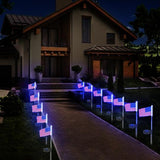 Flag Garden Lawn LED Light