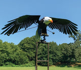 Garden Art-🦅Eagle outdoor garden pile