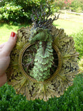 Handmade Forest Dragon-The perfect gift for craft lovers and sculpture enthusiasts