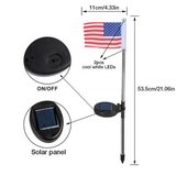 Flag Garden Lawn LED Light