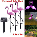 Buy 3 Free Shipping--LED Solar Flamingo Stake Light