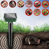 (2021 SALES)🔥 Solar Power Ultrasonic Sonic Mouse Mole Snakes Pest Rodent Repeller🔥 Buy 3 Get 2 Free & Free Shipping