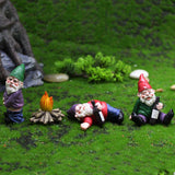 GARDEN DRUNK DWARFS 4PCS