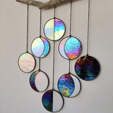 Rainbow Black Moon Phase Hanging