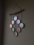 Rainbow Black Moon Phase Hanging