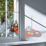 Stained Glass Cat Suncatcher Perfect Gift For Cat Lovers