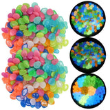 Glow-in-the-Dark Pebbles（Pack of 100 PCS）